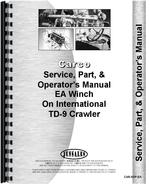 Service Manual for International Harvester TD9 Crawler Cargo Winch Attachment