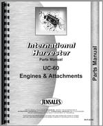 Parts Manual for International Harvester UC60 Power Unit