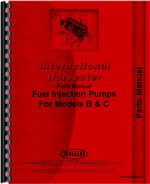 Parts Manual for International Harvester UD264 Power Unit Fuel Injection Pump