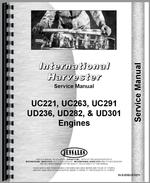 Service Manual for International Harvester UD301 Power Unit