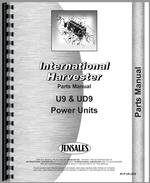 Parts Manual for International Harvester UD9 Power Unit