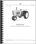Parts Manual for John Deere 2010 Tractor