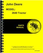 Parts Manual for John Deere 2140 Tractor