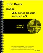 Service Manual for John Deere 2510 Tractor