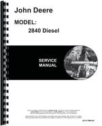Service Manual for John Deere 2840 Tractor