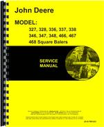 Service Manual for John Deere 327 Square Baler