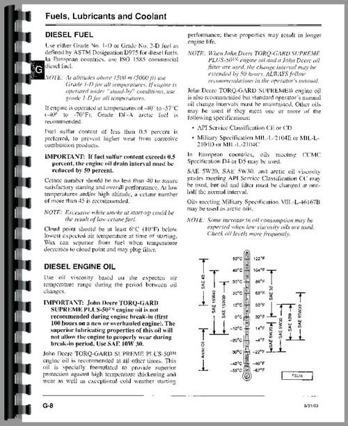 Service Manual for John Deere 375 Engine Sample Page From Manual