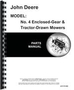 Parts Manual for John Deere 4 Sickle Bar Mower