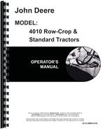 Operators Manual for John Deere 4010 Tractor