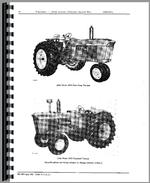Parts Manual for John Deere 4020 Tractor