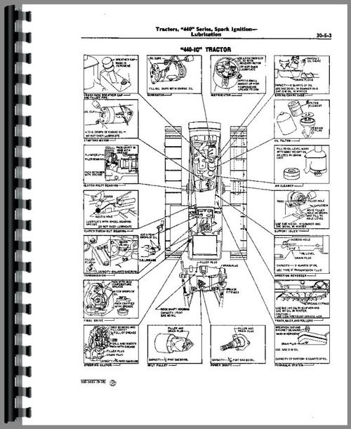 Service Manual for John Deere 440C Tractor Sample Page From Manual