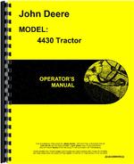 Operators Manual for John Deere 4430 Tractor