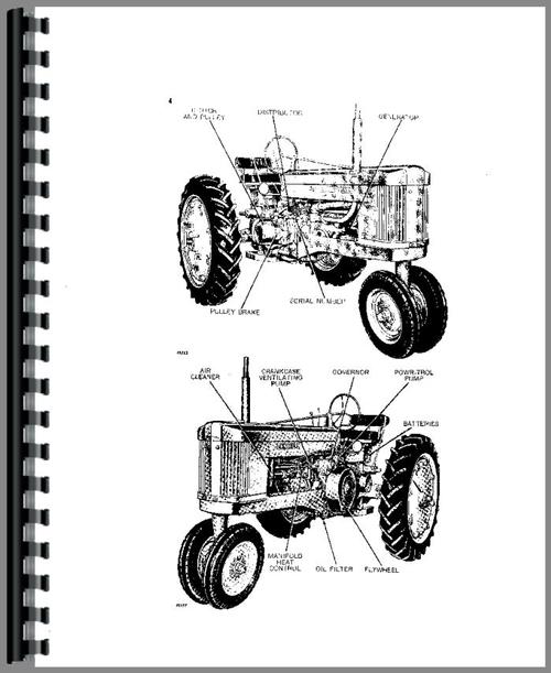 Operators Manual for John Deere 50 Tractor Sample Page From Manual