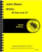 Parts Manual for John Deere 50 Tractor