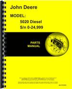 Parts Manual for John Deere 5020 Tractor