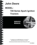 Service Manual for John Deere 720 Tractor