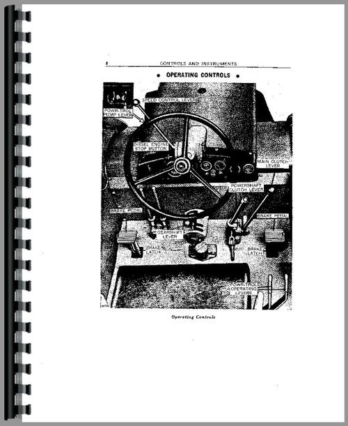 Operators Manual for John Deere 830 Tractor Sample Page From Manual