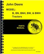 Parts Manual for John Deere BN Tractor