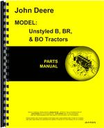 Parts Manual for John Deere BWH Tractor