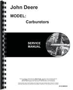 Service Manual for John Deere all 2 Cylinder Carburetors