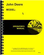Operators Manual for John Deere L Tractor