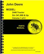 Parts Manual for John Deere 2440 Tractor