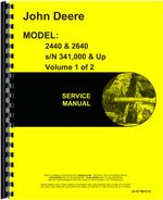 Service Manual for John Deere 2640 Tractor