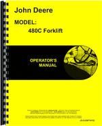 Operators Manual for John Deere 480C Forklift