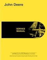 Service Manual for John Deere 110 Lawn & Garden Tractor