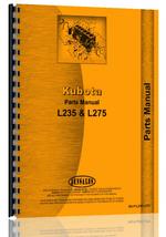 Parts Manual for Kubota L275 Tractor
