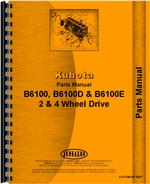 Parts Manual for Kubota B6100D Tractor
