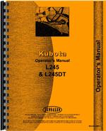 Operators Manual for Kubota L245 Tractor