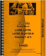 Service Manual for Kubota L3750 Tractor