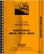 Operators Manual for Kubota M6030DT Tractor