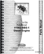 Parts Manual for Kubota V1902-BBS-1 Engine