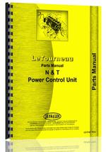 Parts Manual for Le Tourneau T Power Control Unit