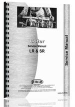 "Service Manual for Lister LR, SR Engine"