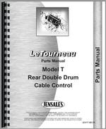 Parts Manual for Le Tourneau T Double Drum Cable Control