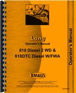 Operators Manual for Long 610 Tractor