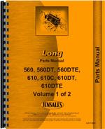 Parts Manual for Long 610 Tractor