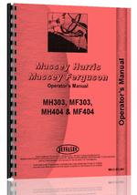 Operators Manual for Massey Harris 303 Industrial Tractor