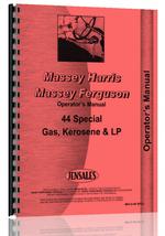 Operators Manual for Massey Harris 44 Tractor
