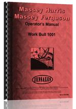 Operators Manual for Massey Ferguson 1001 Tractor