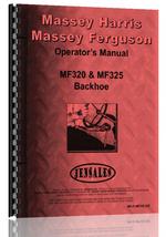 Operators Manual for Massey Ferguson 325 Backhoe Attachment