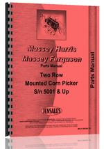 Parts Manual for Massey Harris 30 Corn Picker