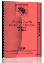 Parts Manual for Massey Ferguson 1035 Tractor