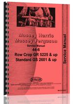 Service Manual for Massey Harris 44 Tractor