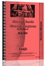 Service Manual for Massey Harris 55K Tractor