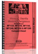 Service Manual for Massey Ferguson 1145 Tractor