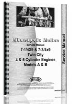"Service Manual for Minneapolis Moline A, B Engine"